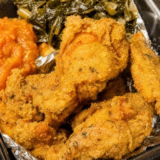 Fried Wings Dinner